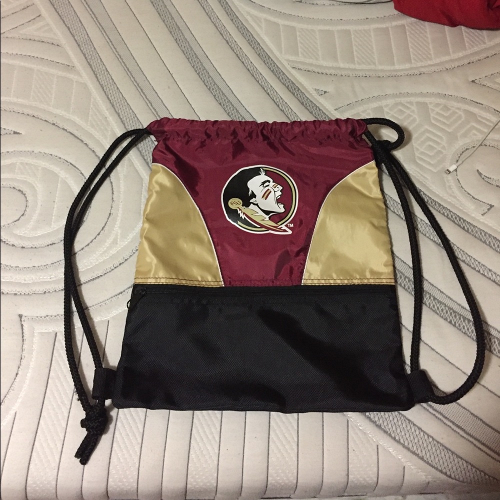 FSU drawstring back pack